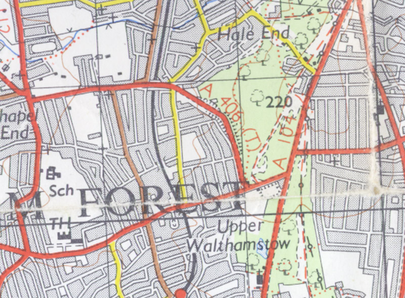 Survey Map Waltham Forest 1964