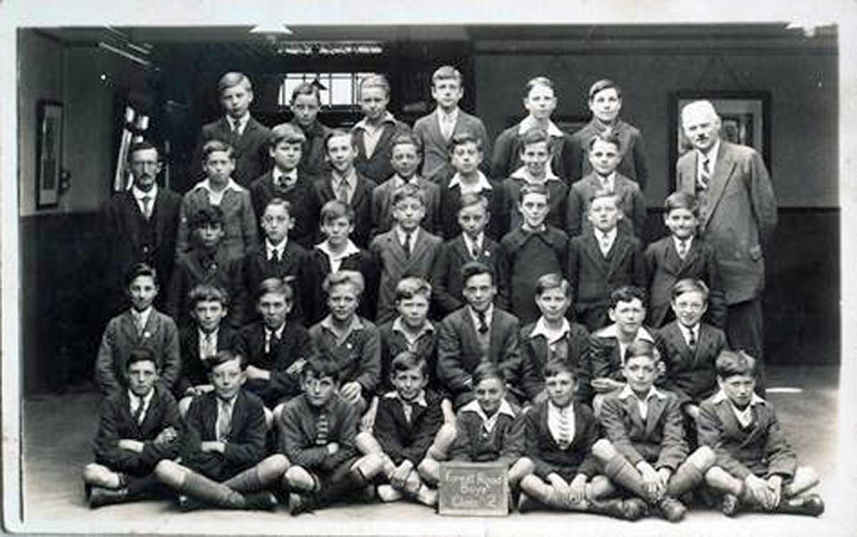 Forest Rd. School (1926?), Roger Nixon